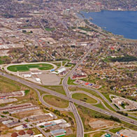 Barrie with highway 401