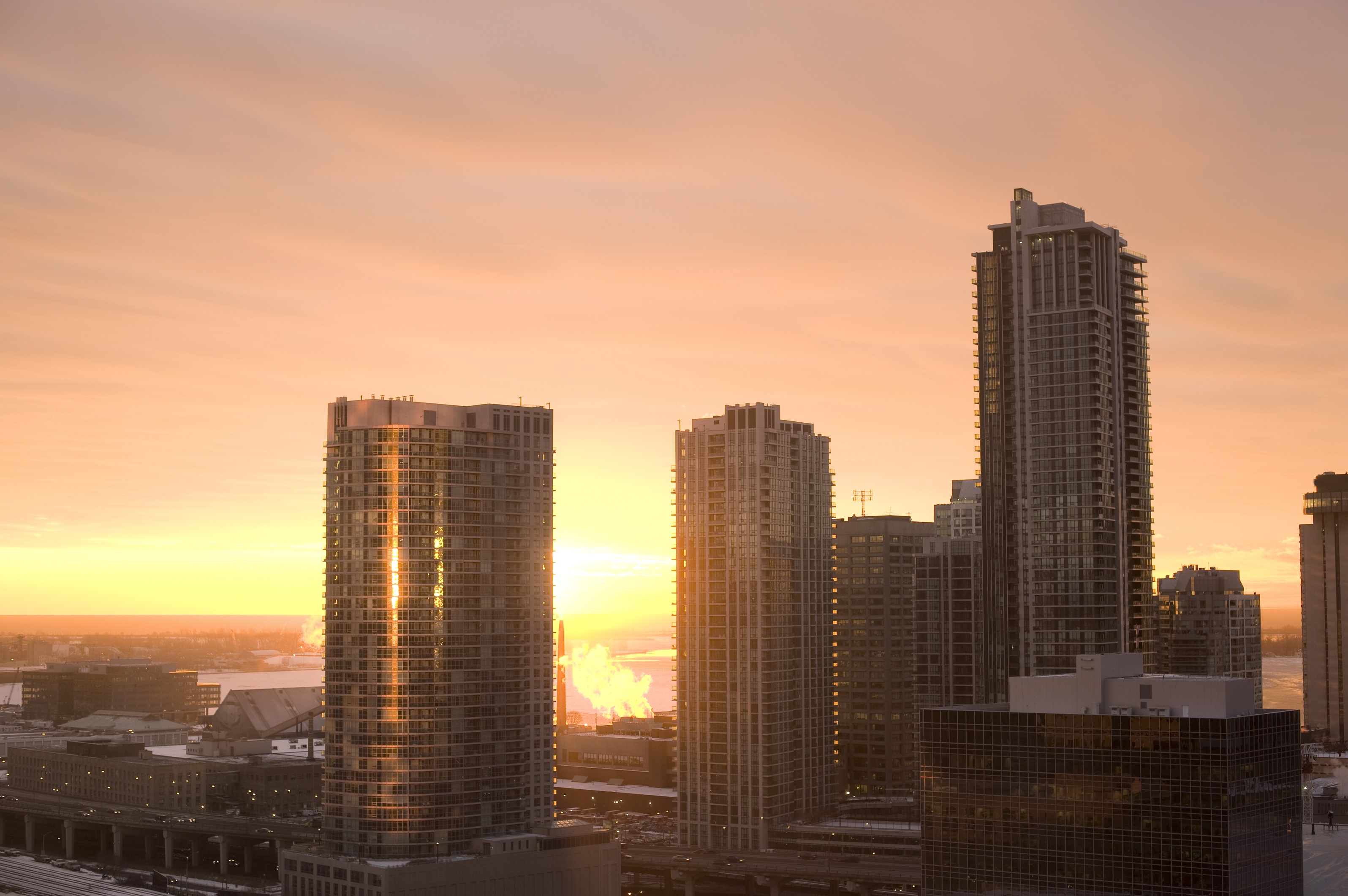 City at Sunset