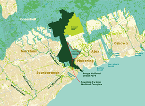 Picture1-1.png Map of Duffins Rouge Agricultural Preserve and Rouge National Urban Park